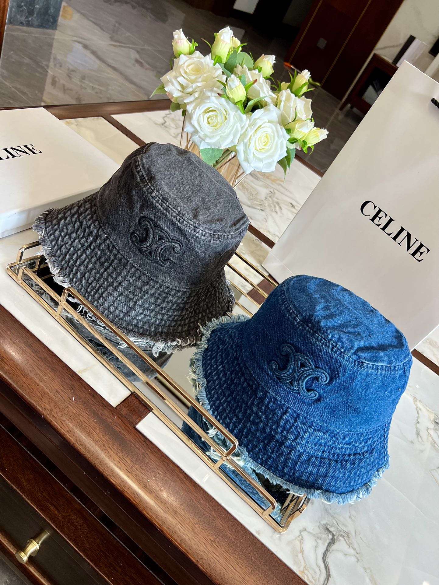 celine hat model 09